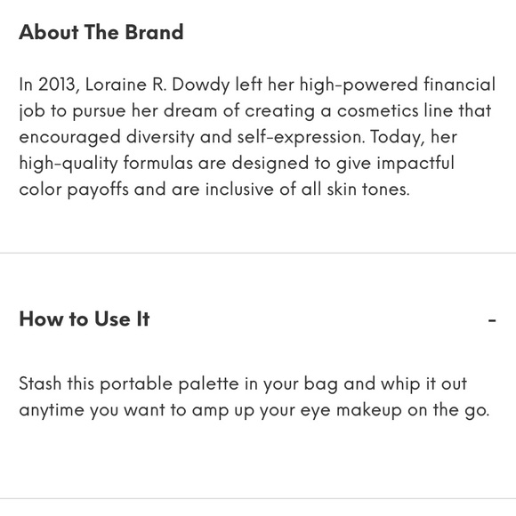 Colored Raine Cosmetics Eyeshadow Palette - Picture 3 of 3